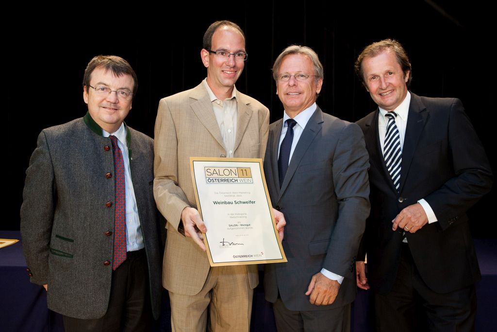 Weinbau Dieter Schweifer - Salon Wein Auszeichnung